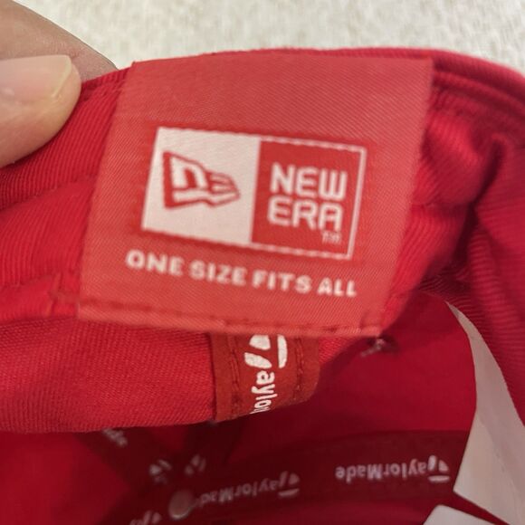 TaylorMade Golf Nebraska Huskers New Era Adjustable Hat Red NWT - Picture 9 of 10